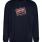 Feel the Beat Design - Comfort Essential Unisex Sweater_FRENCH NAVY_front