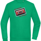 Feel the Beat Design - Comfort Essential Unisex Sweater_MEADOW GREEN_front