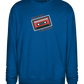 Feel the Beat Design - Comfort Essential Unisex Sweater_ROYAL_front