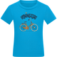 Koningsdag Oranje Fiets Design - Comfort kids fitted t-shirt_TURQUOISE_front