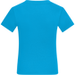 Koningsdag Oranje Fiets Design - Comfort kids fitted t-shirt_TURQUOISE_back