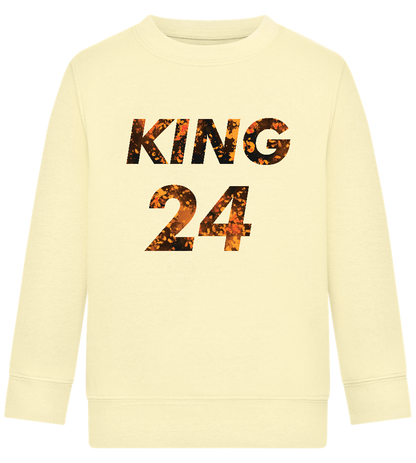 KING 24 Design - Comfort Kids Sweater_AMARELO CLARO_front