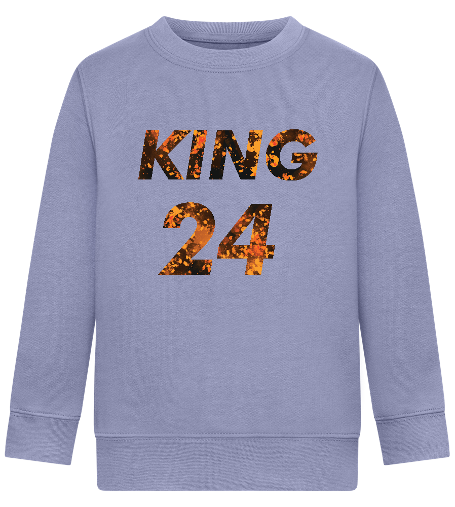 KING 24 Design - Comfort Kids Sweater_BLUE_front