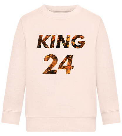 KING 24 Design - Comfort Kids Sweater_LIGHT PEACH ROSE_front