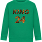 KING 24 Design - Comfort Kids Sweater_MEADOW GREEN_front