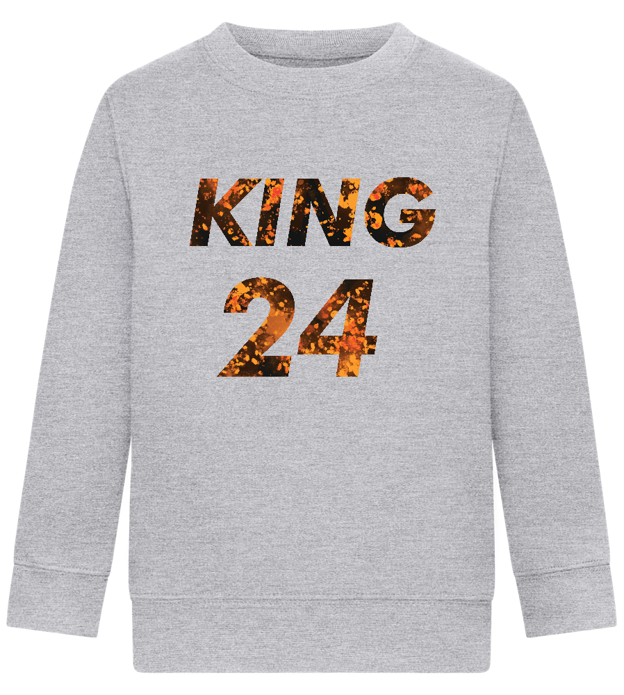 KING 24 Design - Comfort Kids Sweater_ORION GREY II_front