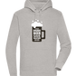 Drink Beer Save Water Beer Mug Design - Premium unisex hoodie_ORION GREY II_front