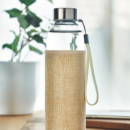 Glass Bottle with Jute Pouch_BEIGE_DETAILEDIMAGE_front_4