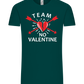 Team No Valentine Design - Comfort Unisex T-Shirt_GREEN EMPIRE_front