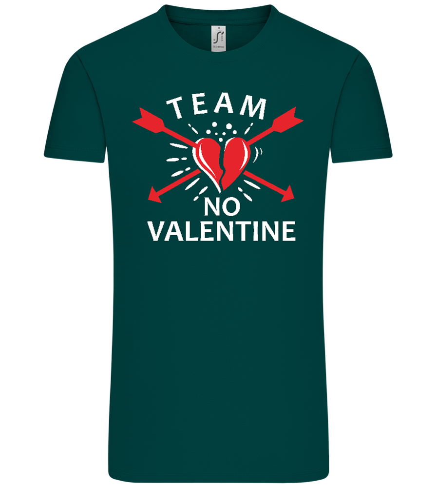 Team No Valentine Design - Comfort Unisex T-Shirt_GREEN EMPIRE_front