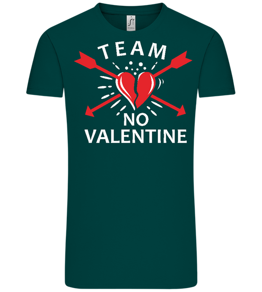 Team No Valentine Design - Comfort Unisex T-Shirt_GREEN EMPIRE_front