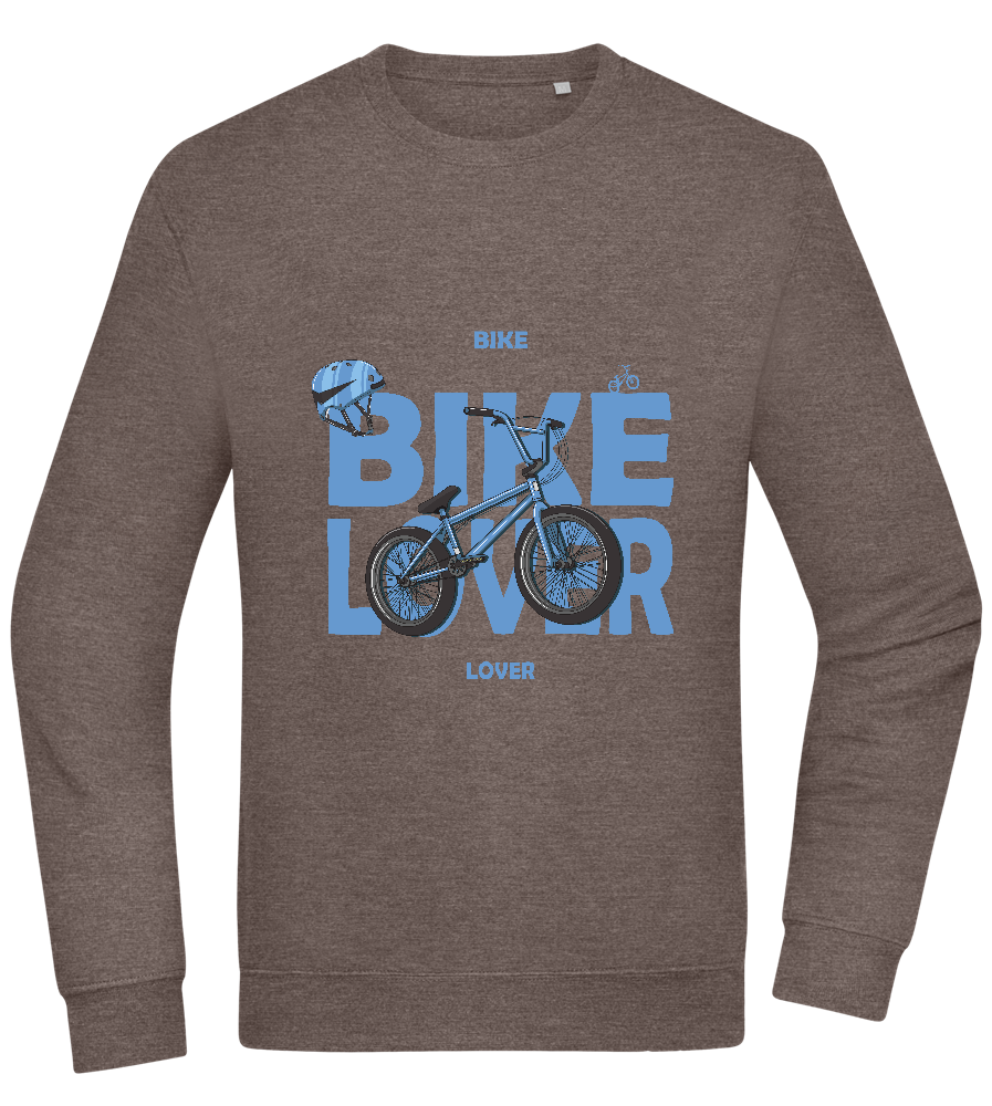 Bike Lover BMX Design - Comfort Essential Unisex Sweater_CHARCOAL CHIN_front