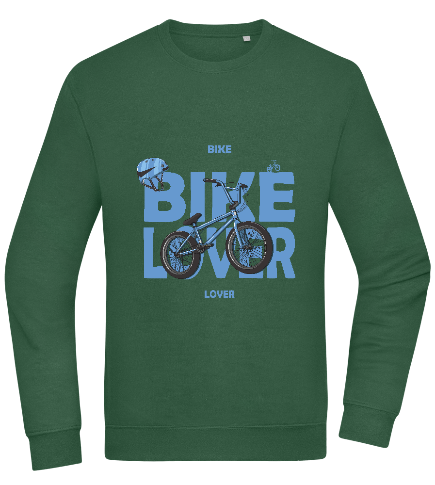 Bike Lover BMX Design - Comfort Essential Unisex Sweater_GREEN BOTTLE_front