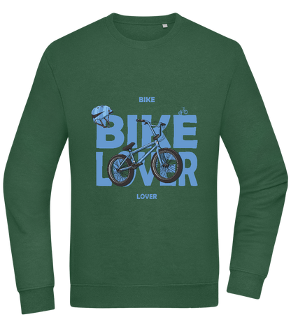 Bike Lover BMX Design - Comfort Essential Unisex Sweater_GREEN BOTTLE_front