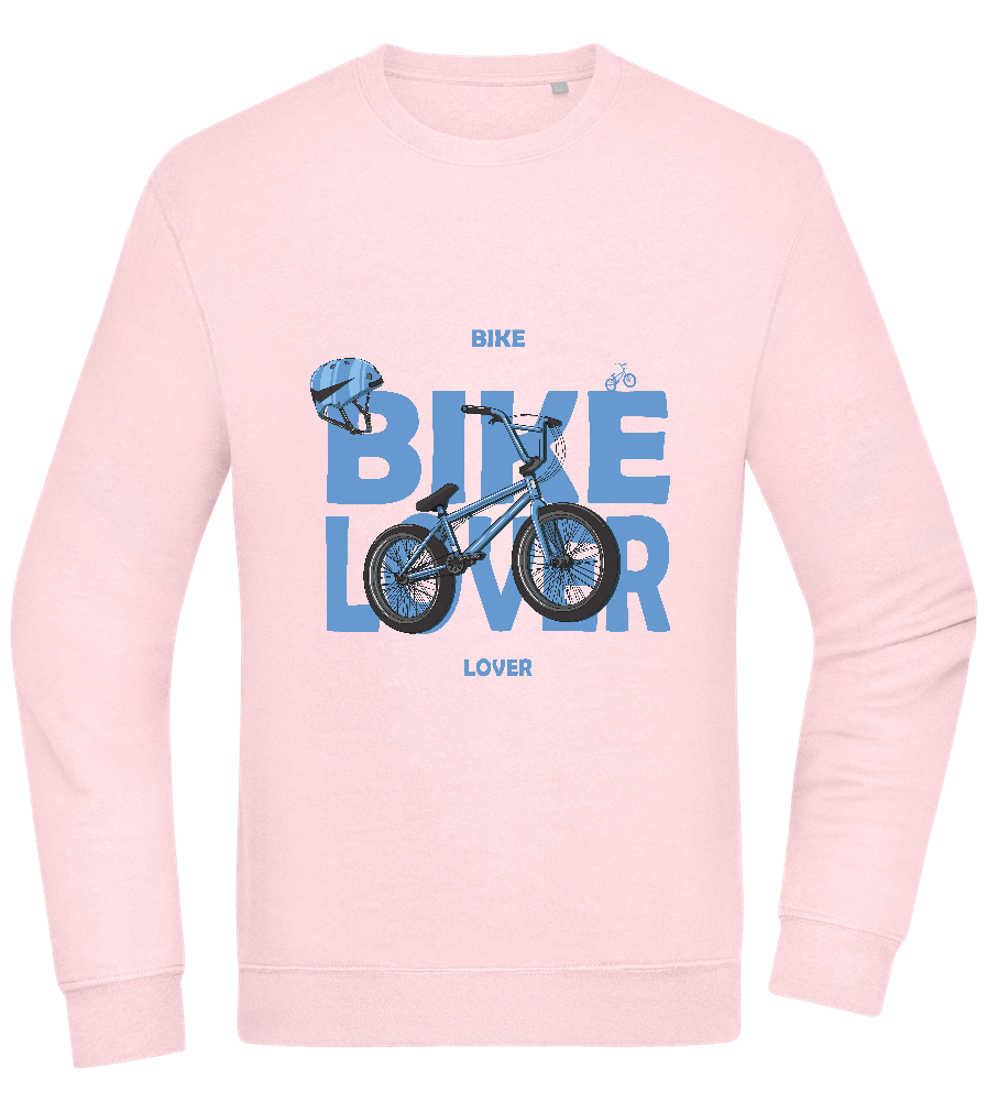 Bike Lover BMX Design - Comfort Essential Unisex Sweater_LIGHT PEACH ROSE_front