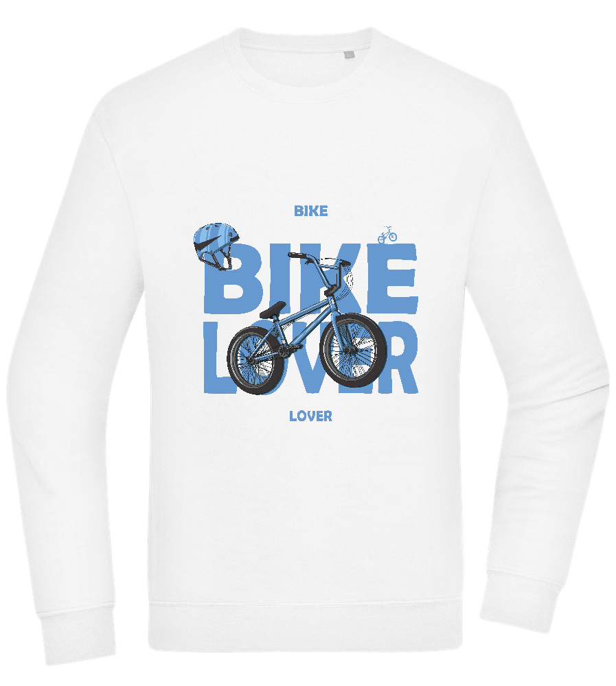 Bike Lover BMX Design - Comfort Essential Unisex Sweater_WHITE_front