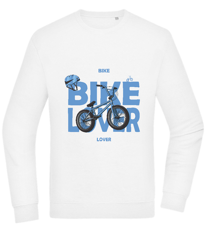 Bike Lover BMX Design - Comfort Essential Unisex Sweater_WHITE_front