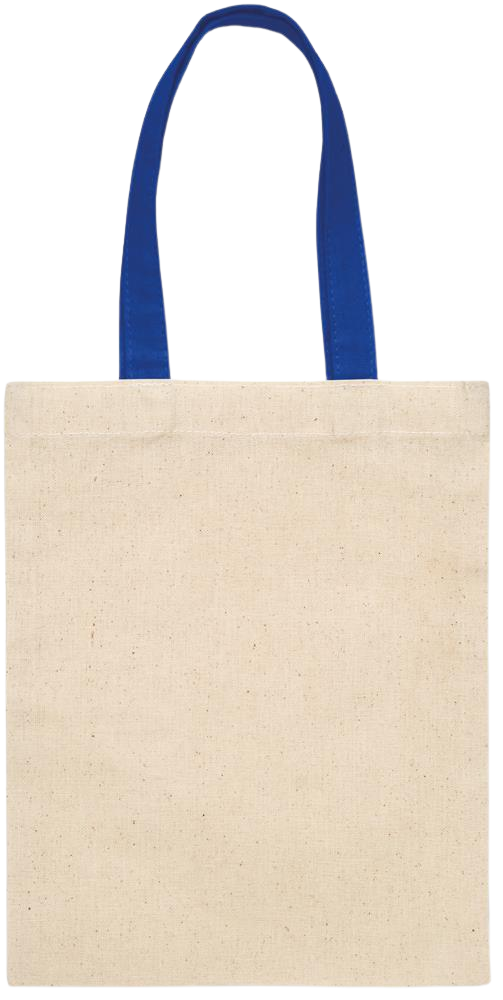Essential small colored handle gift bag_ROYAL BLUE_back