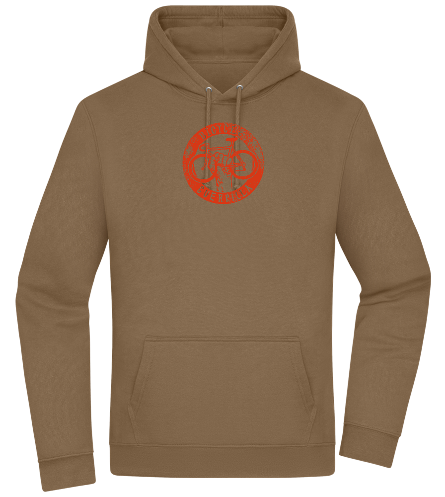 Bicycle Guerrilla Design - Premium Essential Unisex Hoodie_ARMY_front