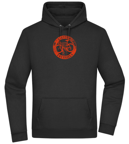 Bicycle Guerrilla Design - Premium Essential Unisex Hoodie_BLACK_front