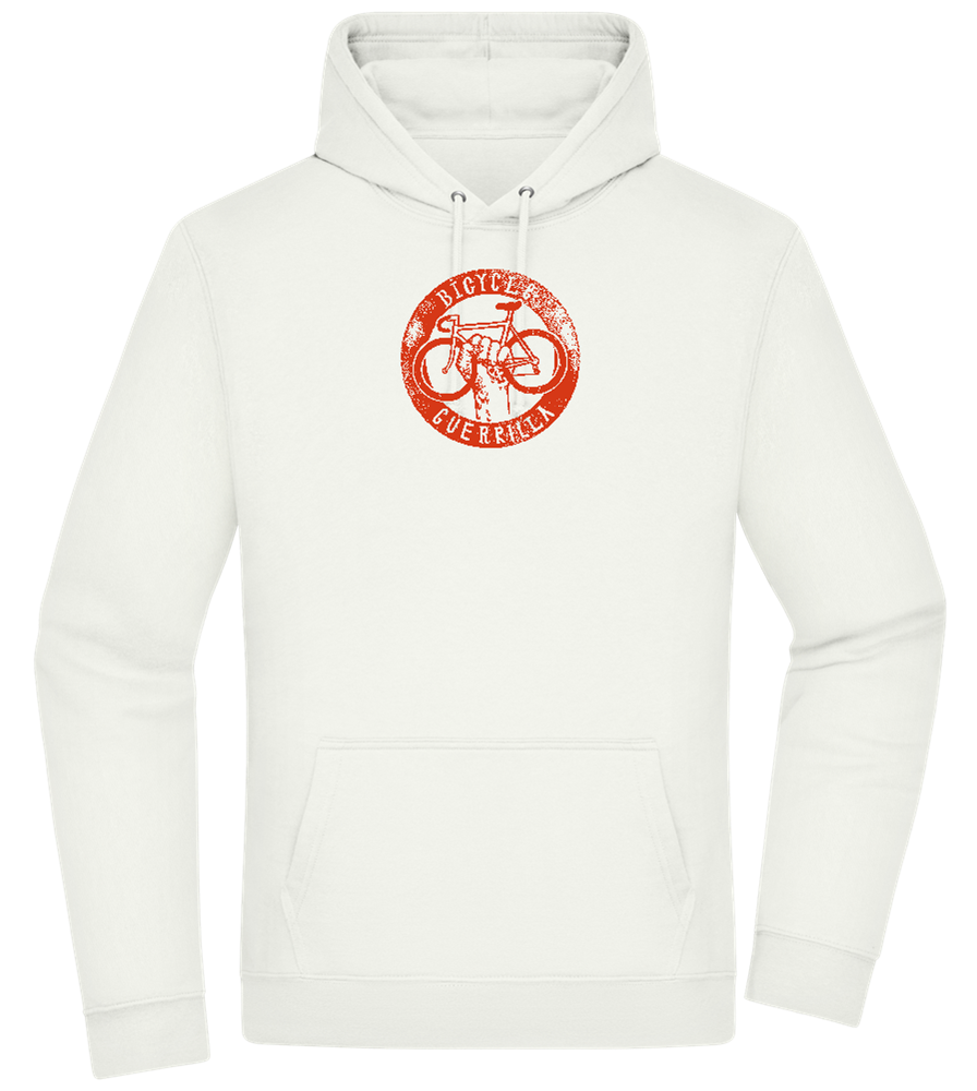 Bicycle Guerrilla Design - Premium Essential Unisex Hoodie_CREAMY GREEN_front