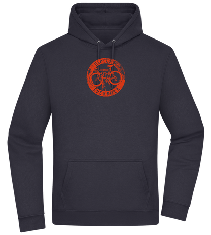 Bicycle Guerrilla Design - Premium Essential Unisex Hoodie_FRENCH NAVY_front