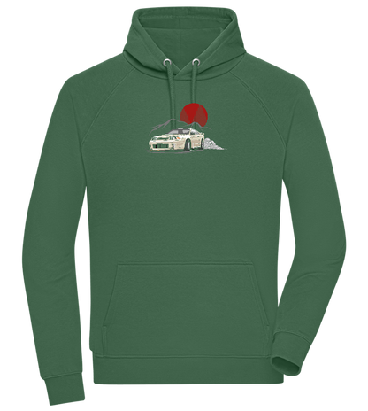 Skyline Car Design - Comfort unisex hoodie_GREEN BOTTLE_front