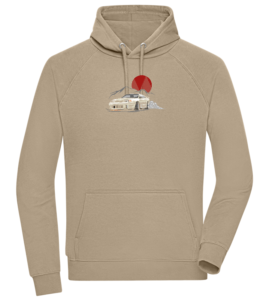 Skyline Car Design - Comfort unisex hoodie_KHAKI_front