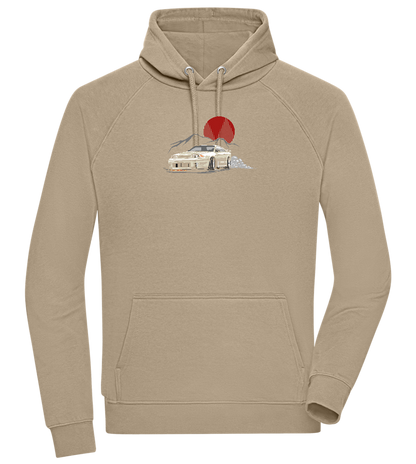 Skyline Car Design - Comfort unisex hoodie_KHAKI_front