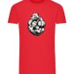 Dog Flex Design - Comfort men's fitted t-shirt_BRIGHT RED_front