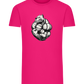 Dog Flex Design - Comfort men's fitted t-shirt_FUCHSIA_front