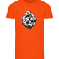 Dog Flex Design - Comfort men's fitted t-shirt_ORANGE_front