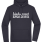 Kinda Sweet Kinda Savage Design - Premium Essential Unisex Hoodie_FRENCH NAVY_front