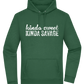 Kinda Sweet Kinda Savage Design - Premium Essential Unisex Hoodie_GREEN BOTTLE_front