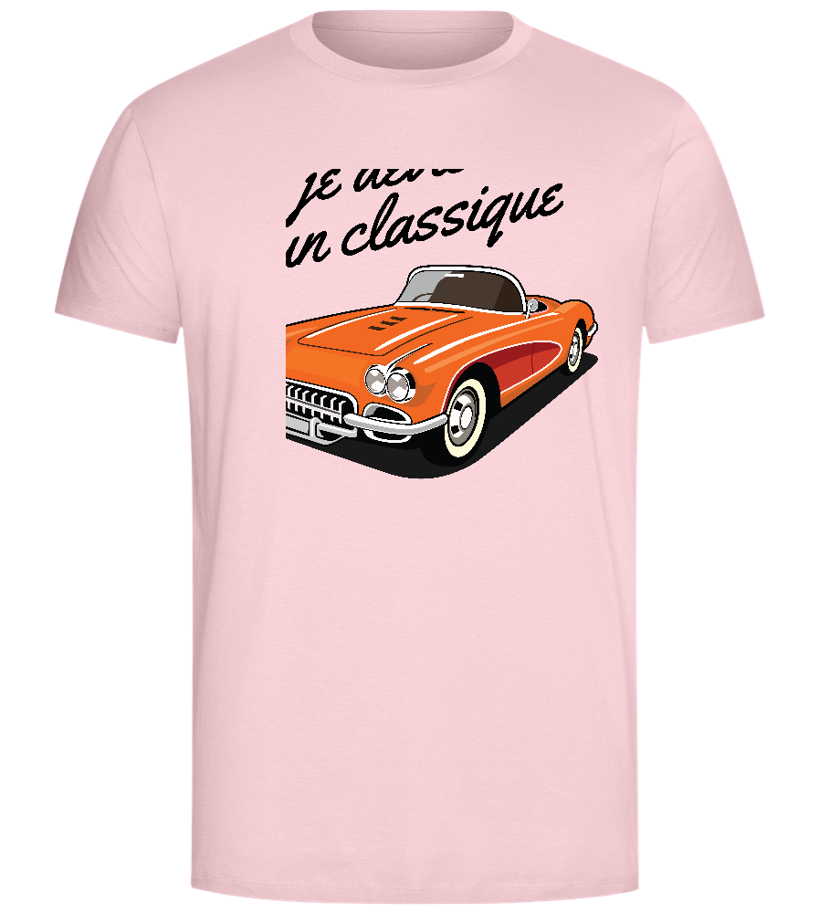 Becoming A Classic Design - Comfort Unisex T-Shirt_CANDY PINK_front