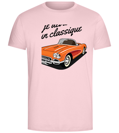 Becoming A Classic Design - Comfort Unisex T-Shirt_CANDY PINK_front