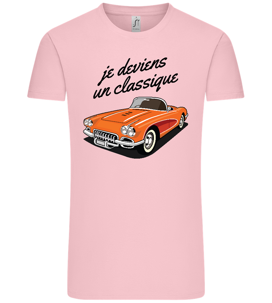 Becoming A Classic Design - Comfort Unisex T-Shirt_CANDY PINK_front