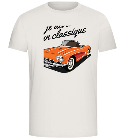 Becoming A Classic Design - Comfort Unisex T-Shirt_ECRU_front