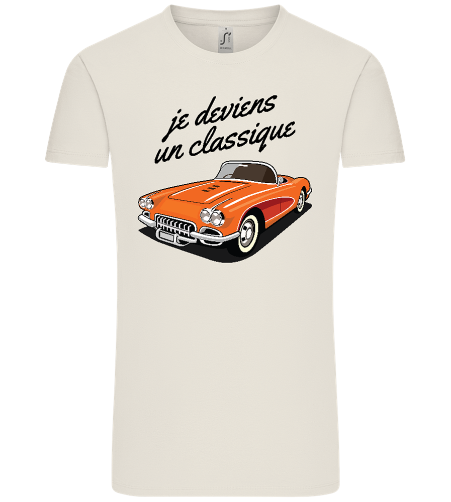 Becoming A Classic Design - Comfort Unisex T-Shirt_ECRU_front