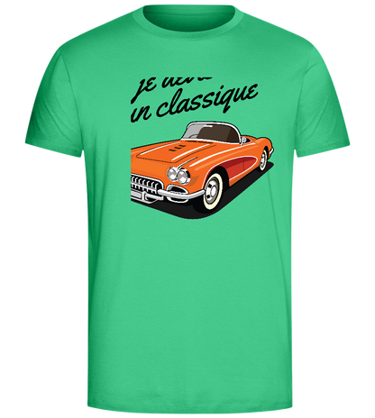 Becoming A Classic Design - Comfort Unisex T-Shirt_SPRING GREEN_front