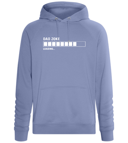 Dad Joke Loading Design - Comfort unisex hoodie_BLUE_front