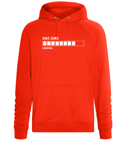 Dad Joke Loading Design - Comfort unisex hoodie_BURNT ORANGE_front