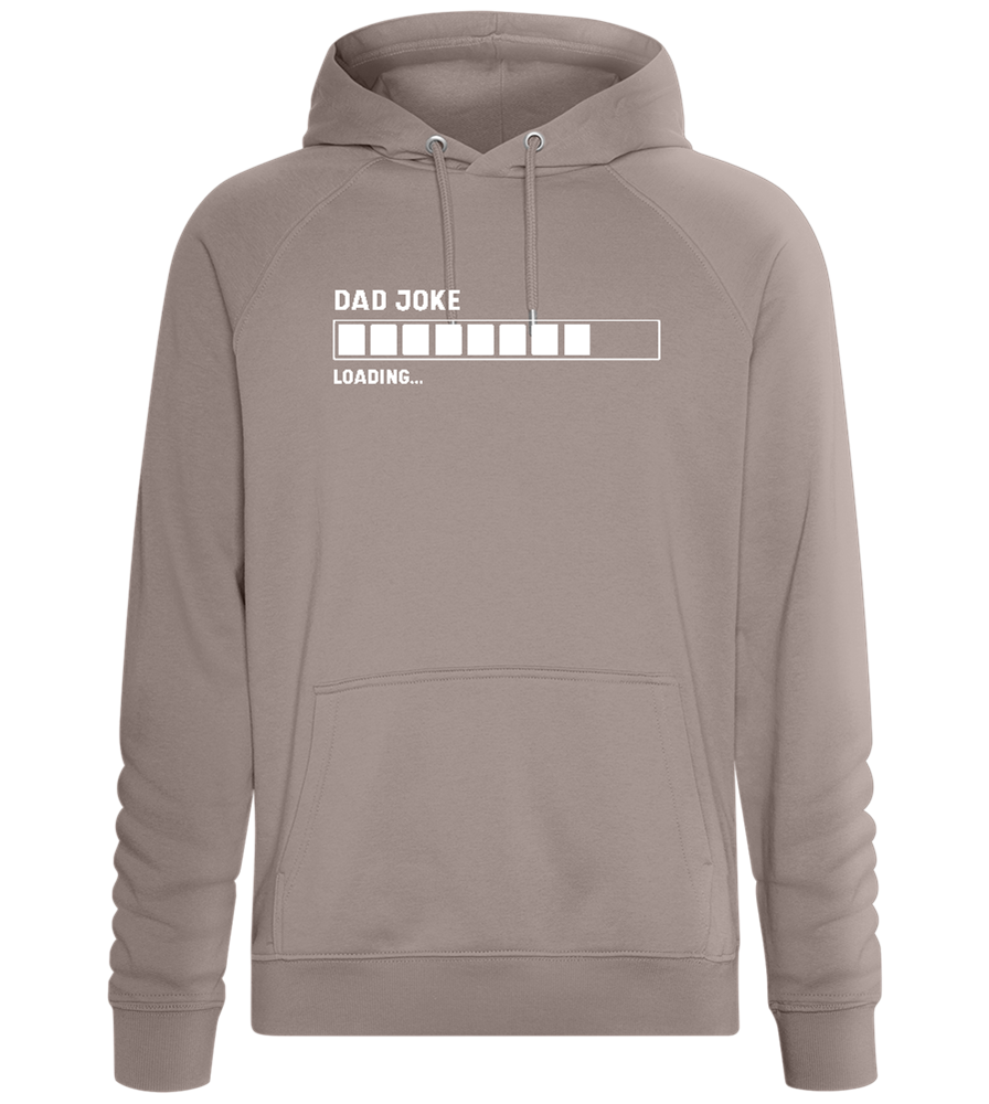 Dad Joke Loading Design - Comfort unisex hoodie_CHARCOAL CHIN_front