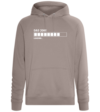 Dad Joke Loading Design - Comfort unisex hoodie_CHARCOAL CHIN_front