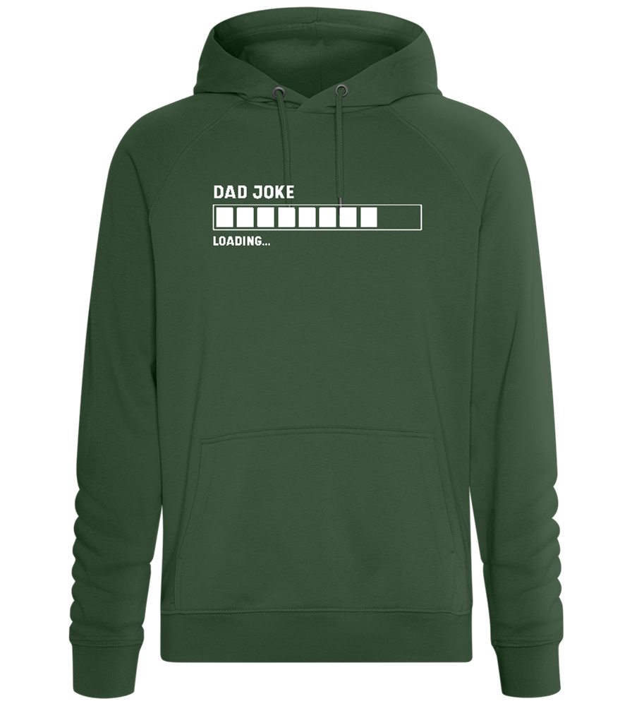 Dad Joke Loading Design - Comfort unisex hoodie_GREEN BOTTLE_front