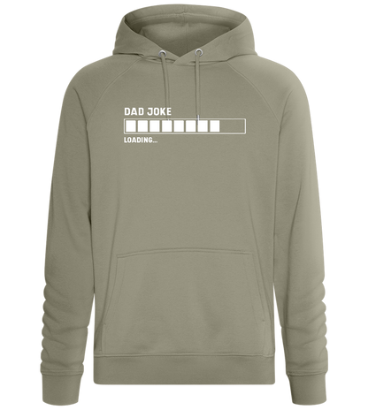 Dad Joke Loading Design - Comfort unisex hoodie_KHAKI_front