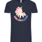 Cool Big Sister Unicorn Design - Comfort Unisex T-Shirt_FRENCH NAVY_front