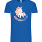 Cool Big Sister Unicorn Design - Comfort Unisex T-Shirt_ROYAL_front