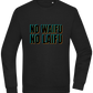 No Waifu No Laifu Design - Comfort Essential Unisex Sweater_BLACK_front