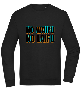 No Waifu No Laifu Design - Comfort Essential Unisex Sweater